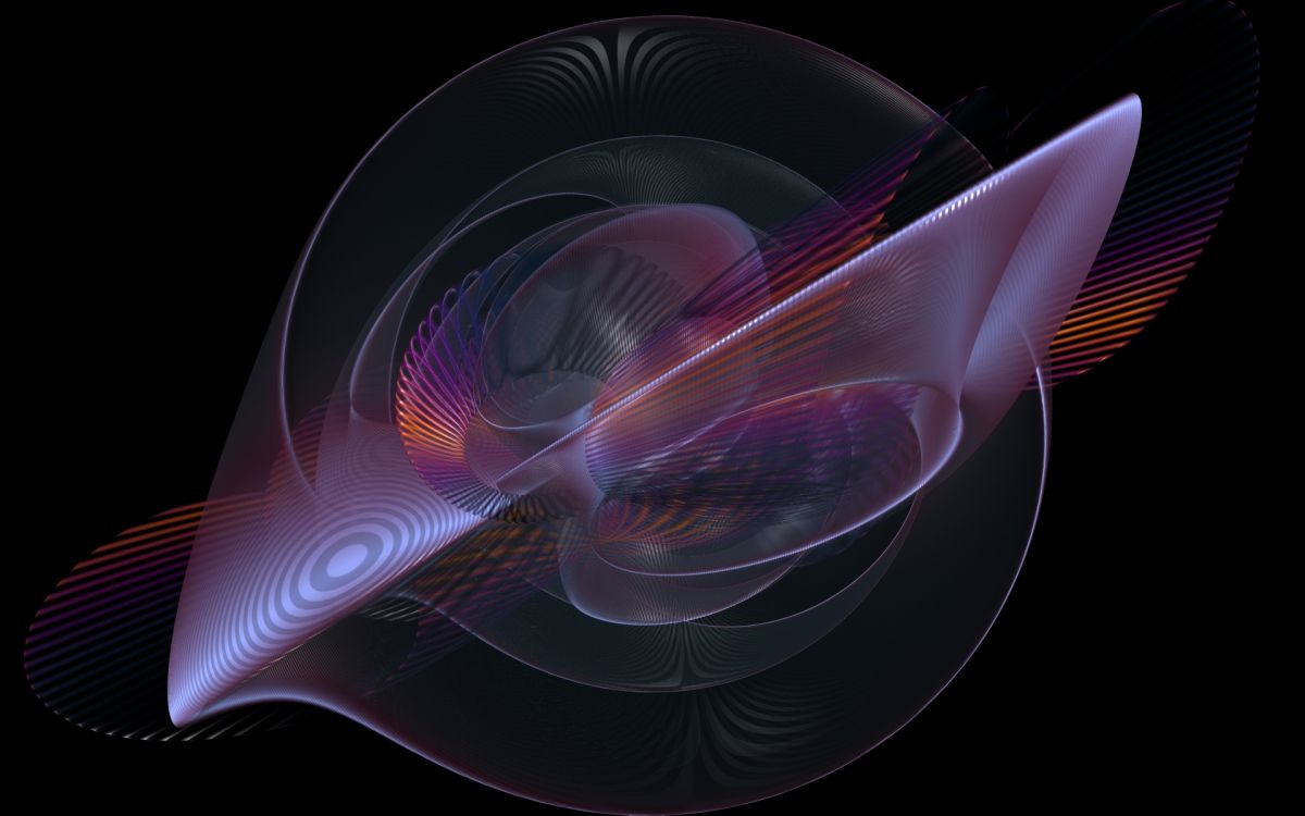 分形技术, 紫色的, 圆圈, 光 壁纸 1920x1200 允许