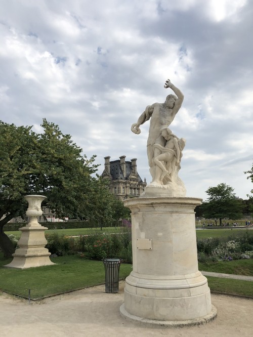 Image statue, classical sculpture, sculpture, shrub, monument