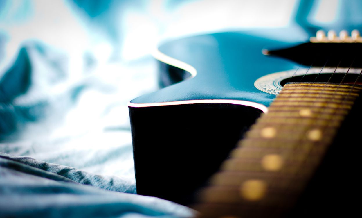 Akustikgitarre, Blau, Konzert, Musik, Sound. Wallpaper in 4947x2975 Resolution