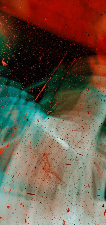 Texture, Green, Azure, Fluide, Liquid. Wallpaper in 1420x3000 Resolution