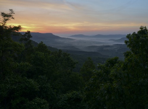 Image mountain, road trip, arkansas views, vegetation, jasper