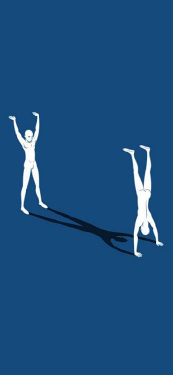 Chow Hon Lam, Espacio Negativo, Ilustración, Diseño, Gráficos. Wallpaper in 1080x2340 Resolution