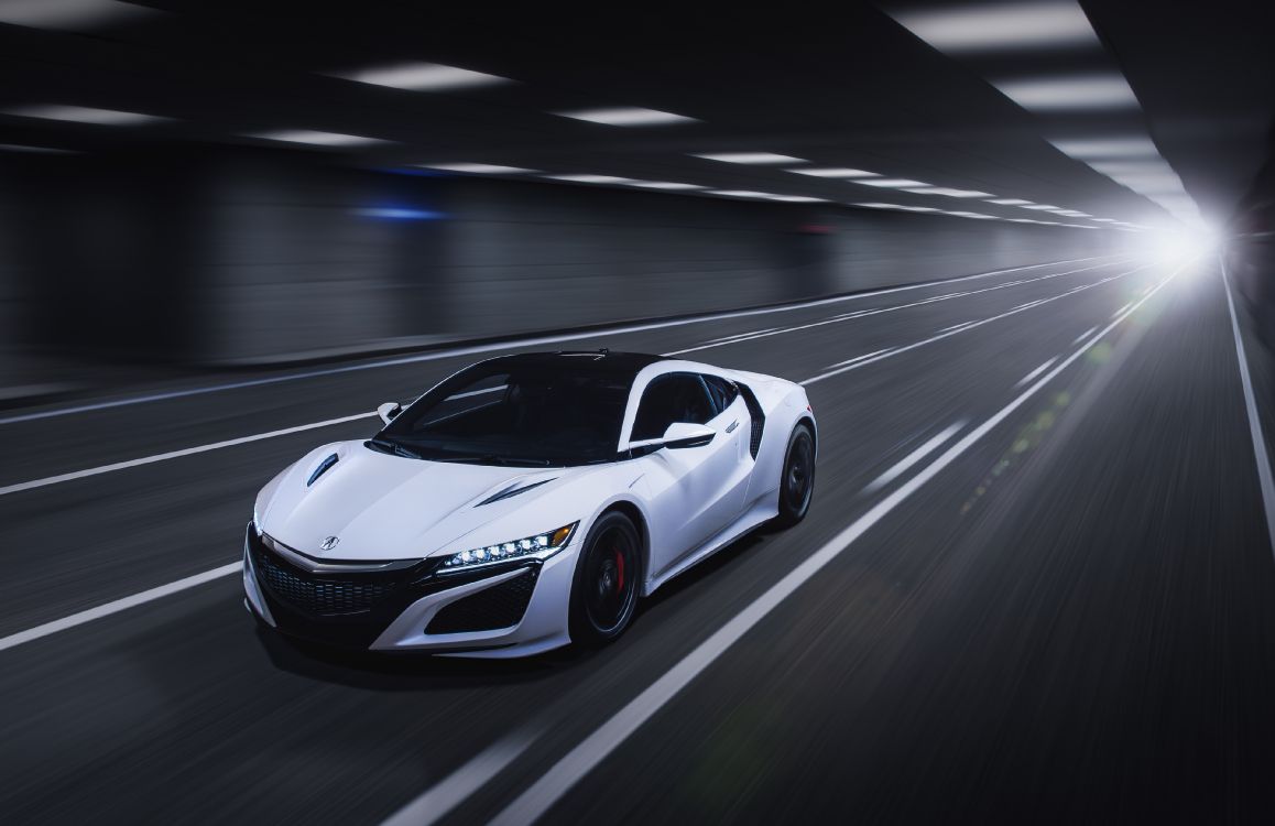 2019 Ac歌NSX, 讴歌, 本田, 超级跑车, 车灯 壁纸 3840x2485 允许