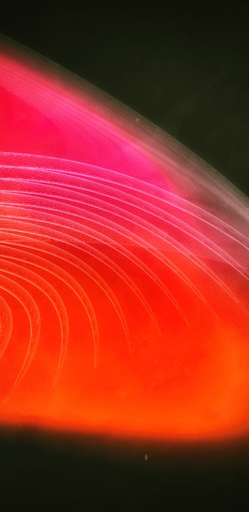 Image red and blue galaxy illustration