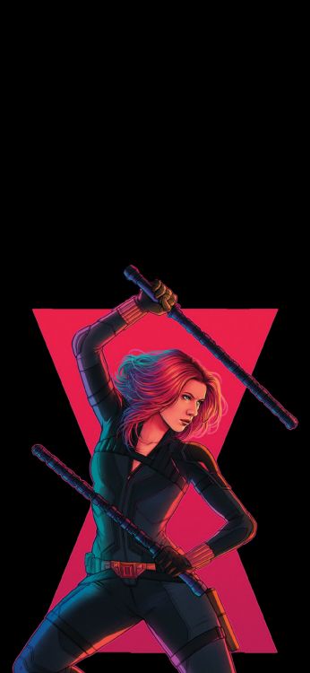 Variante Mcu Veuve Noire, Scarlett Johansson, la Veuve Noire, Natasha Romanoff, Marvel. Wallpaper in 1080x2340 Resolution