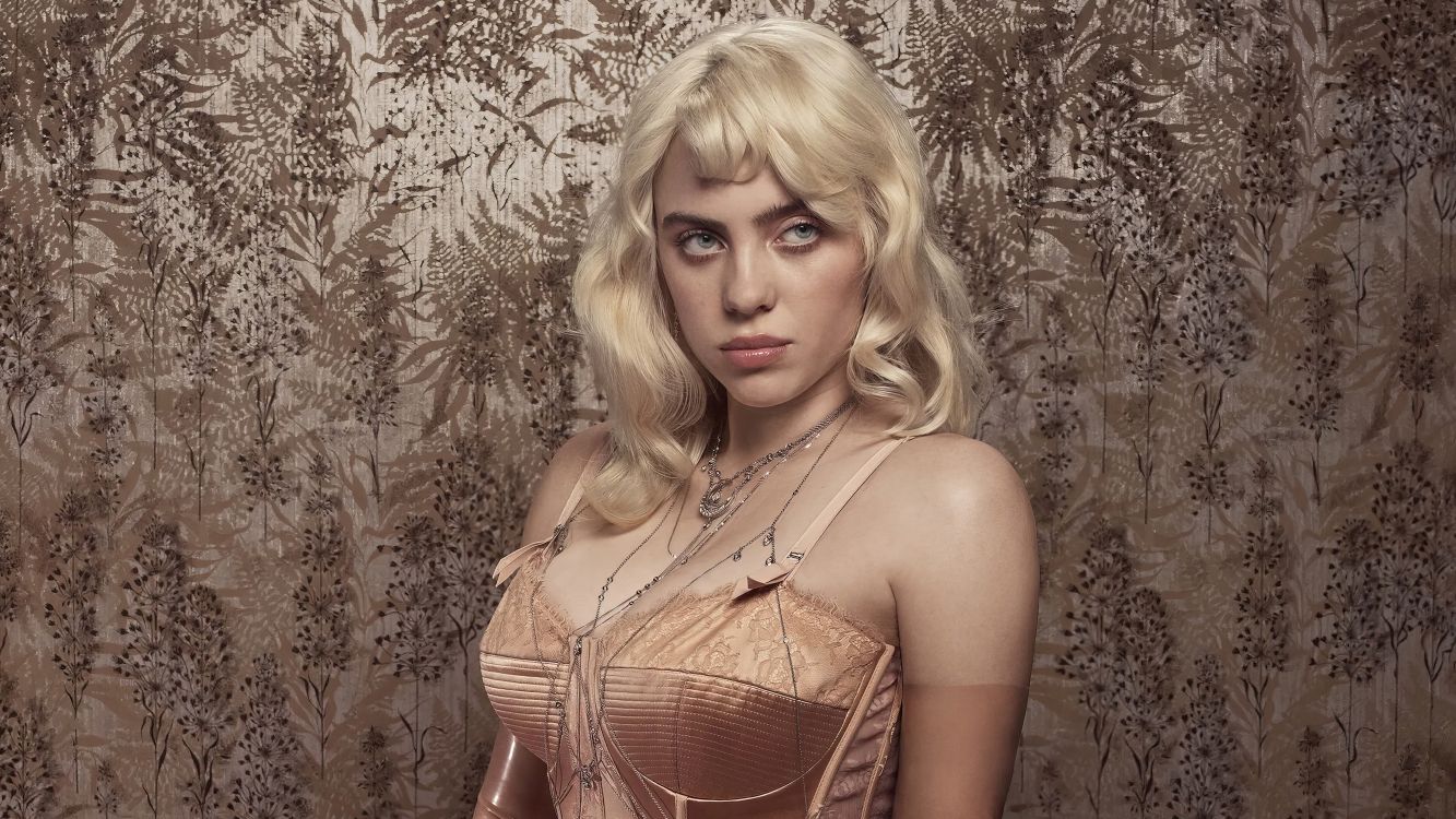 比利·艾利什（Billie Eilish）, 时尚, 头发, 皮肤, 发型 壁纸 3840x2160 允许