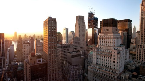 Image high rise buildings during daytime