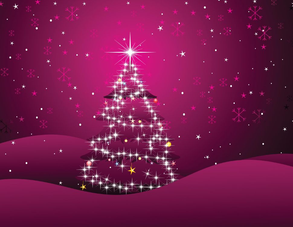 El Día De Navidad, Decoración de la Navidad, Morado, Ilustración, Navidad. Wallpaper in 3300x2550 Resolution