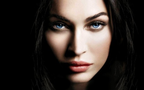 Image megan fox, face, eyebrow, lip, nose