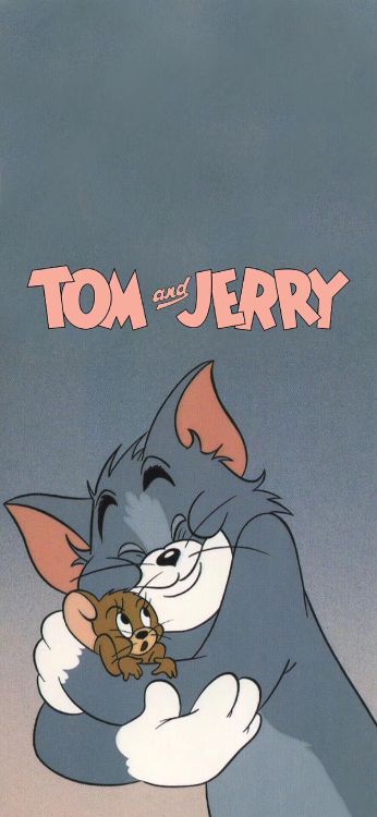 Tom and Jerry Aesthetic, Tom Cat, Jerry Mouse, Aesthetics, Cartoon. Wallpaper in 2363x5120 Resolution
