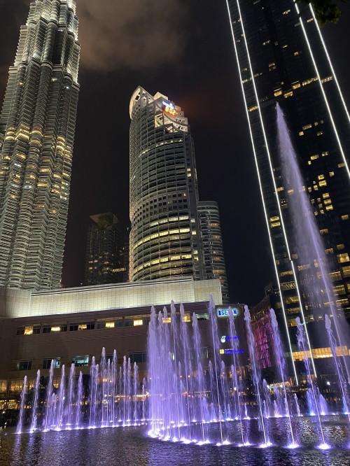 Image petronas towers, kuala lumpur, Malaysia, water, tower block