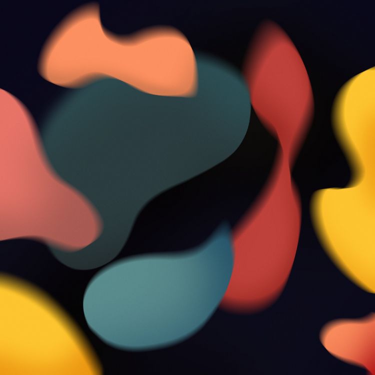 IOS 15 – Recreated (Dark) [for IPad]. Wallpaper in 4096x4096 Resolution