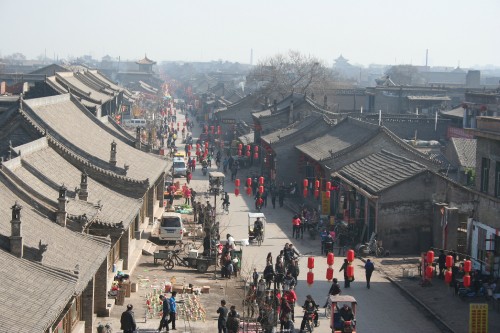 Image people walking on street during daytime