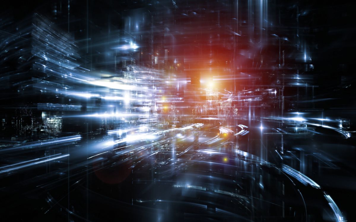 Weißes Licht Auf Schwarzer Oberfläche. Wallpaper in 2560x1600 Resolution