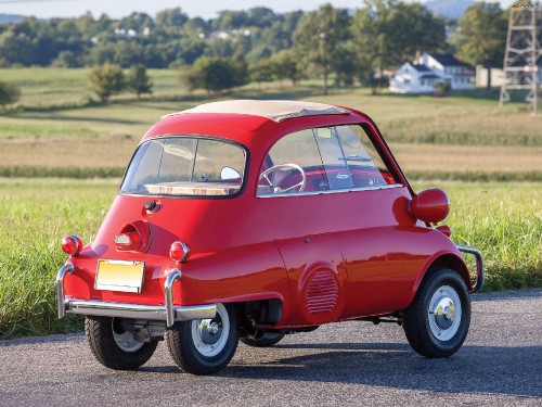 Image red volkswagen beetle on road during daytime