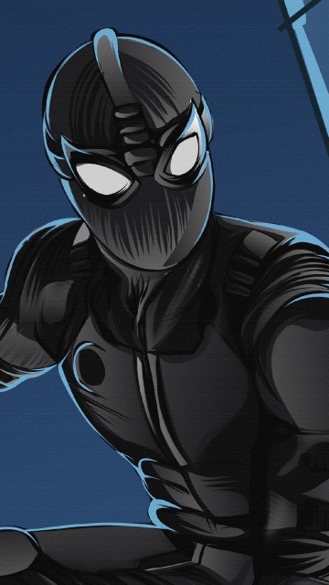 de vuelta en spiderman negro