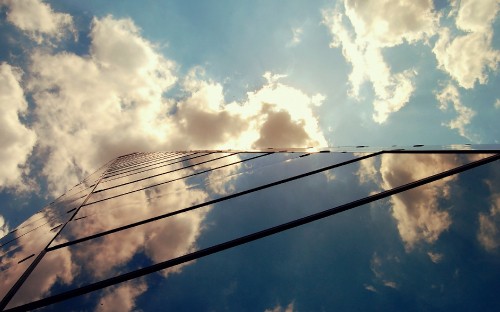 Image white clouds and blue sky during daytime