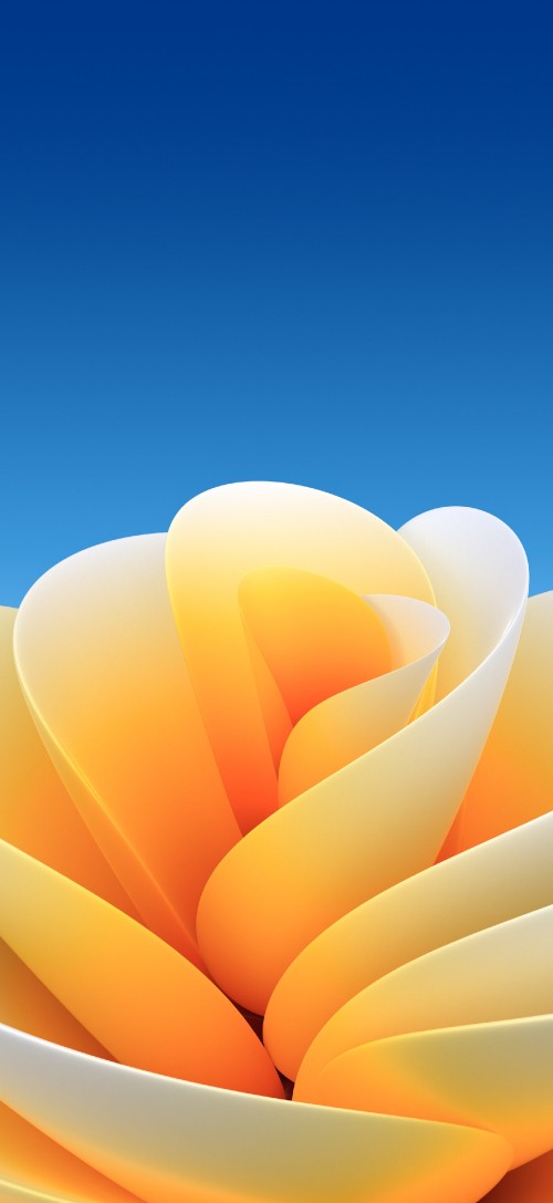Image ios, yellow, petal, orange, graphics