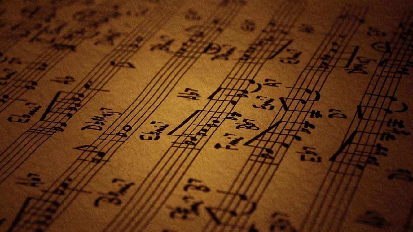 音符 片音乐 文本 笔迹 写作高清壁纸 音乐图片 桌面背景和图片