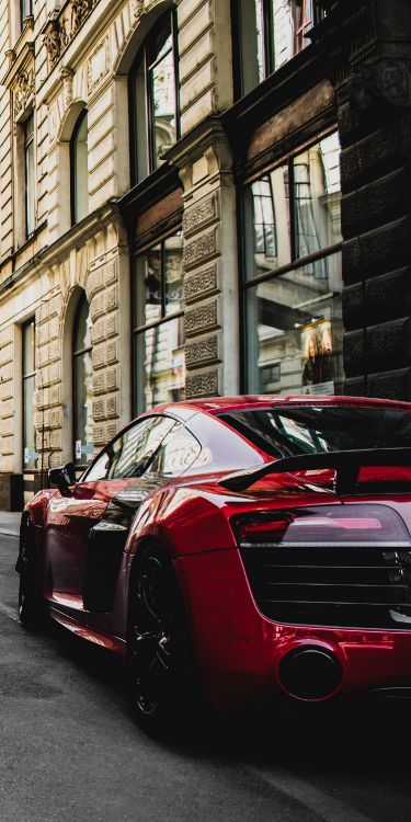 Audi r8 Spyder, Audi, Audi r8 2023, Coche, Deportivo. Wallpaper in 1500x3000 Resolution