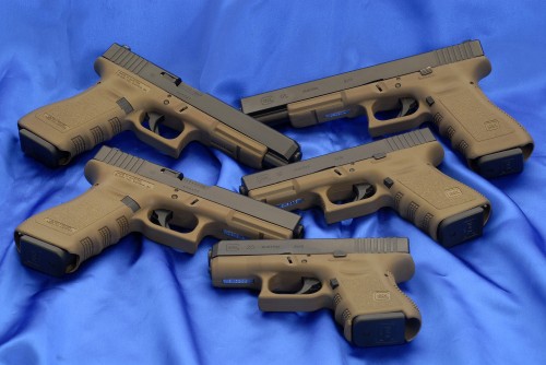 Image 9mm glock, gun, firearm, trigger, gun barrel