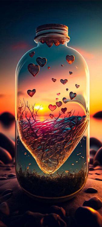 Android, Moonaz, Eau, Liquid, Lumière. Wallpaper in 1080x2400 Resolution