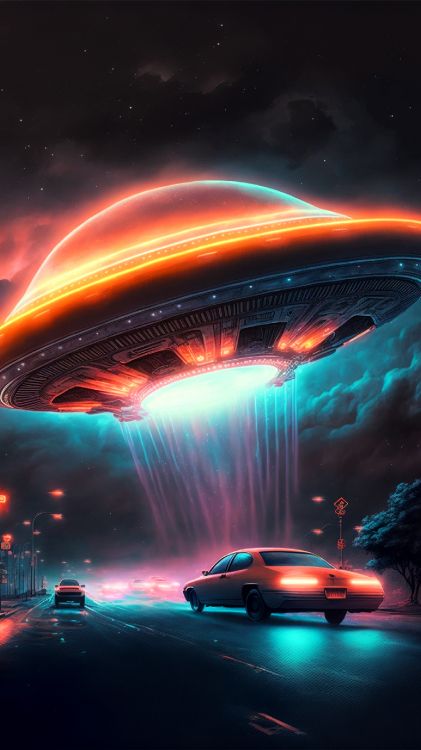 Voiture Classique, de Voiture de Muscle, Concept de Voiture, Nuit, Concept. Wallpaper in 1620x2880 Resolution