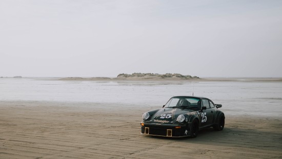 Image black bmw m 3 on beach shore during daytime