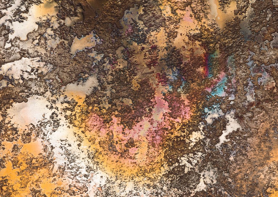 Blaues Weißes Und Rotes Abstraktes Gemälde. Wallpaper in 2950x2094 Resolution