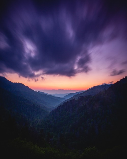 Image cloud, mountainous landforms, mountain, blue, afterglow