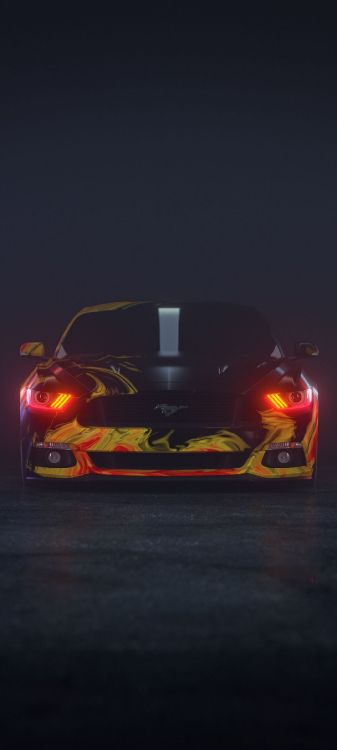 Ford Mustang, Ford, Coche, Ford Motor Company, Deportivo. Wallpaper in 1080x2400 Resolution