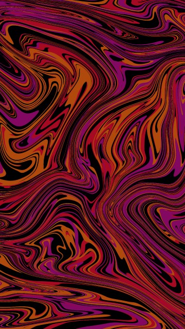 Image purple black and yellow abstract painting