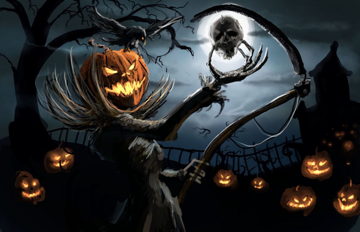 Pc-Spiel, Jack o Lantern, Halloween, Fiktiver Charakter, Dämonen. Wallpaper in 1920x1234 Resolution