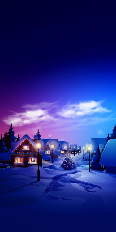 Android, Ambiente, Edificio, Azul, Naturaleza. Wallpaper in 2750x5500 Resolution