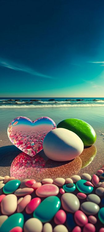 Xiaomi Poco x5 5g Double Sim, Eau, la Journée, Les Gens Dans la Nature, Blue. Wallpaper in 1080x2400 Resolution