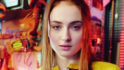 Image Sophie Turner, Sansa Stark, game of thrones, hair, face