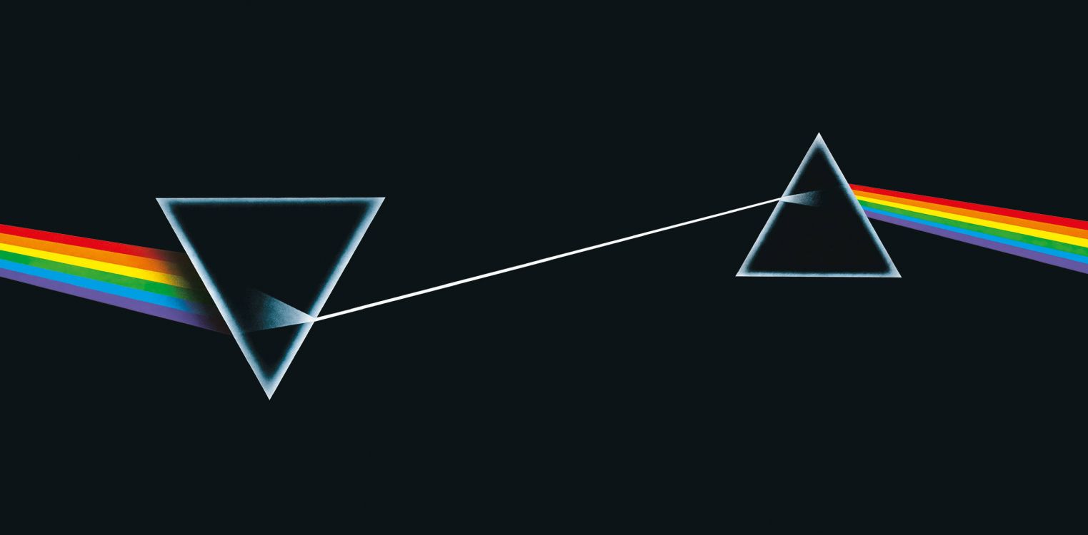 Die Dunkle Seite Des Mondes, Pink Floyd, Gatefold, lp Record, Album. Wallpaper in 2560x1260 Resolution