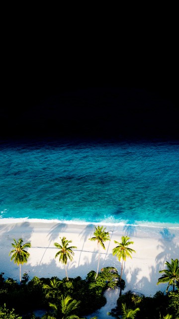 Image beach, sea, smartphone, coast, ocean