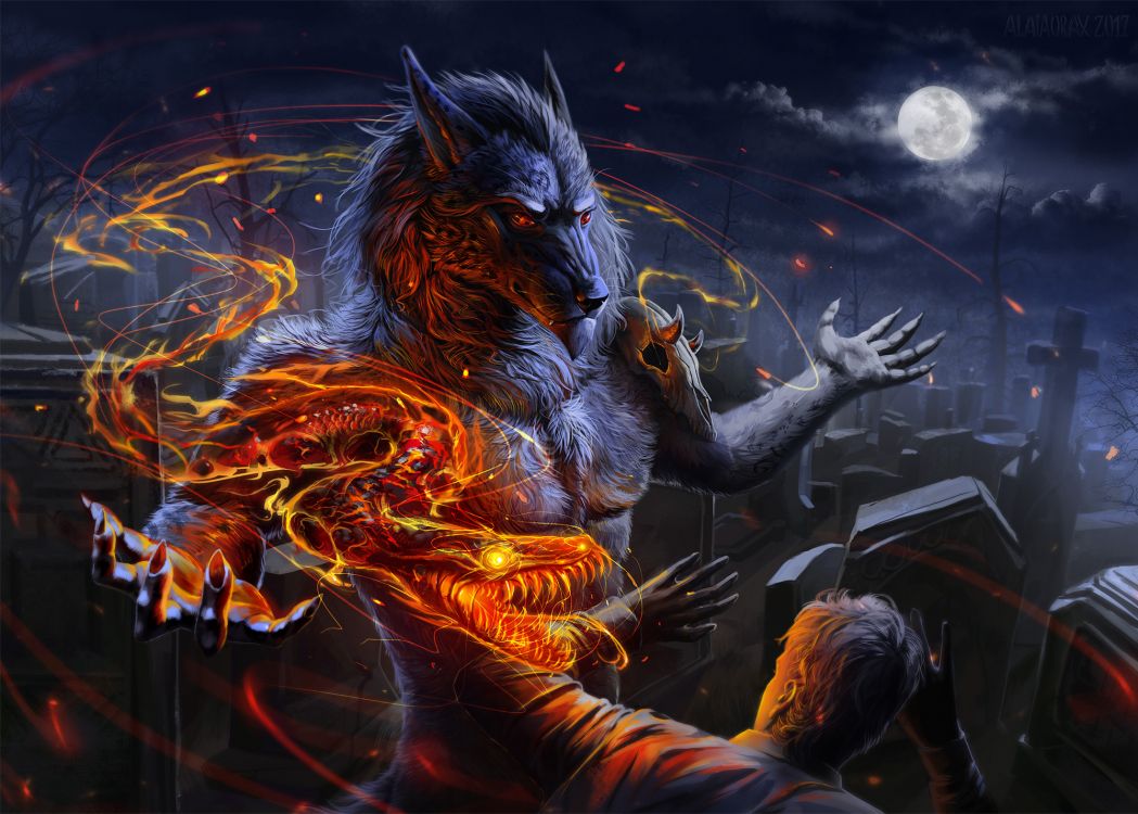 Peinture de Dragon Noir et Marron. Wallpaper in 2000x1429 Resolution