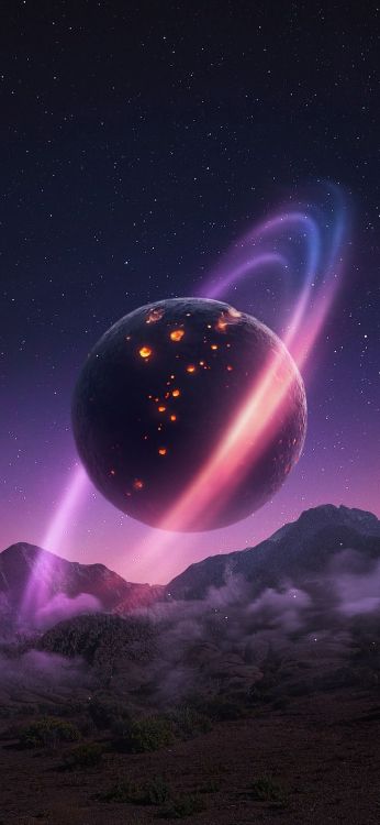 Atmosphere, Planet, World, Light, Nature. Wallpaper in 1080x2340 Resolution