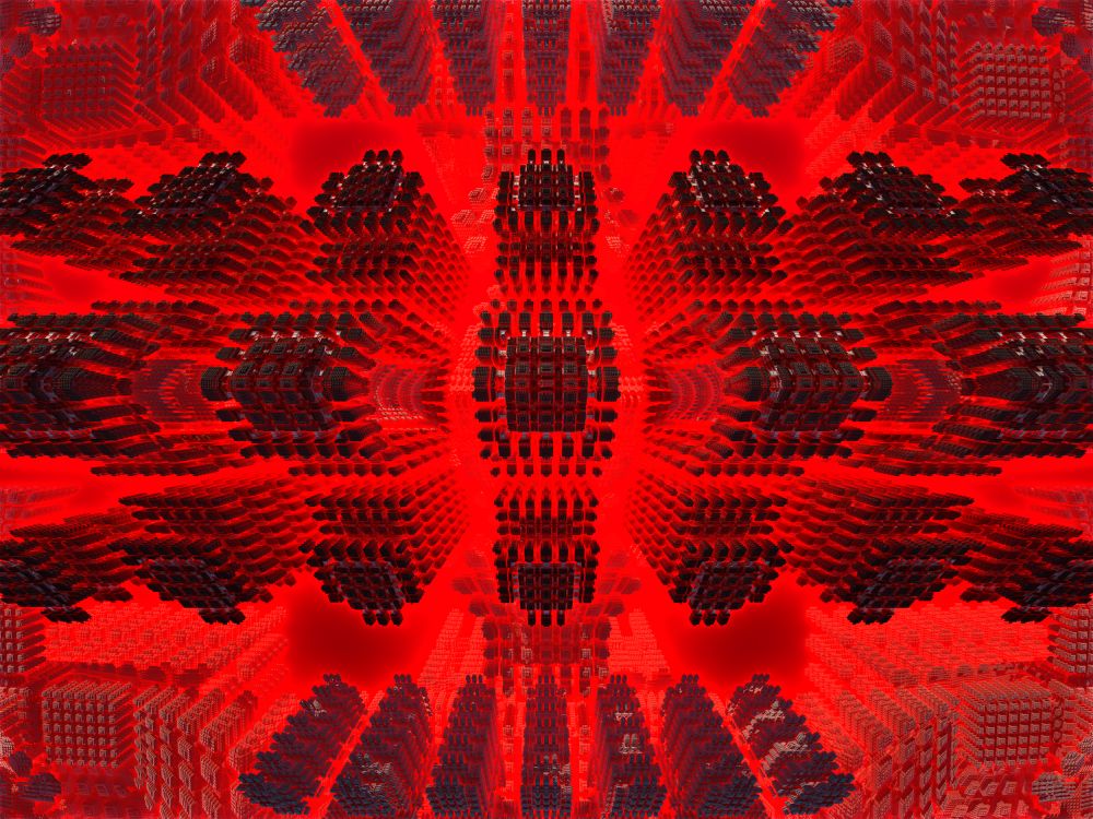 pattern, textile, art, red, symmetry