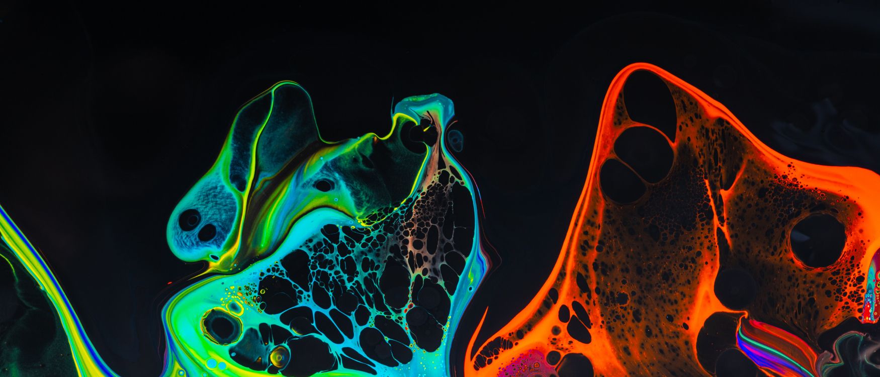 光, 艺术, 电蓝色的, 科学, 视觉艺术 壁纸 6720x2880 允许