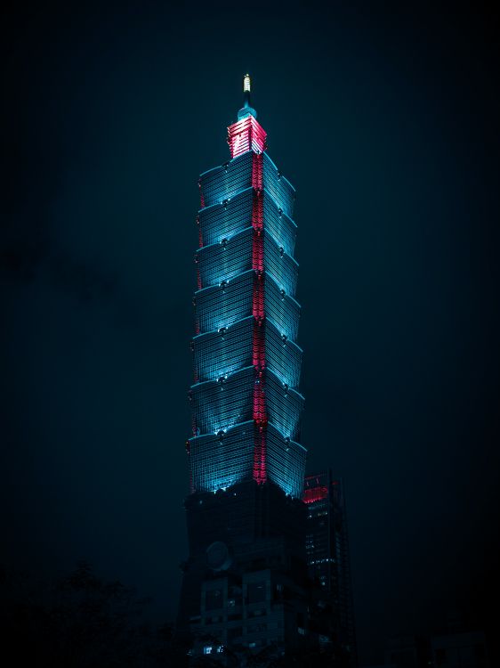 Observatorium Taipei 101, Wolkenkratzer, Gebäude, Tower, Taipei 101. Wallpaper in 3938x5251 Resolution