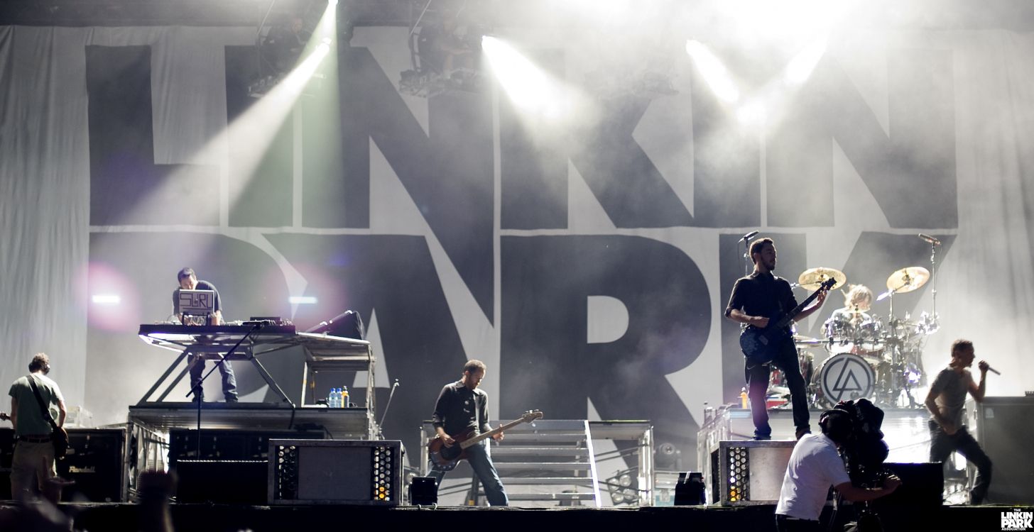Linkin Park, Concierto de Rock, Rendimiento, Entretenimiento, Concierto. Wallpaper in 3215x1655 Resolution