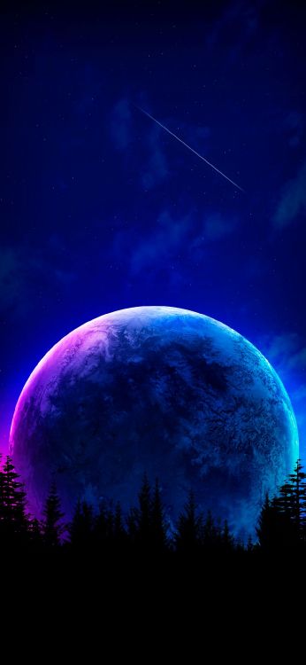 Nature, Android, Atmosphère, Paysage Naturel, Objet Astronomique. Wallpaper in 1080x2340 Resolution