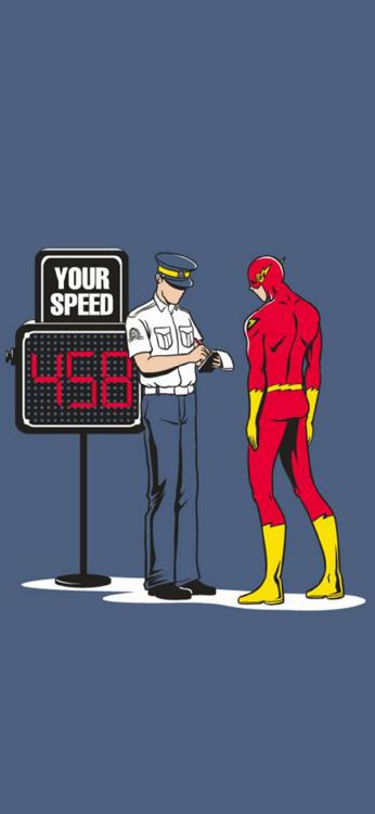 Speed Racer Superheld, Flash, Flash Barry Allen, Vibe, Superhelden. Wallpaper in 1080x2340 Resolution
