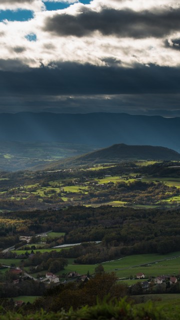 Image mountain, highland, mountainous landforms, nature, cloud