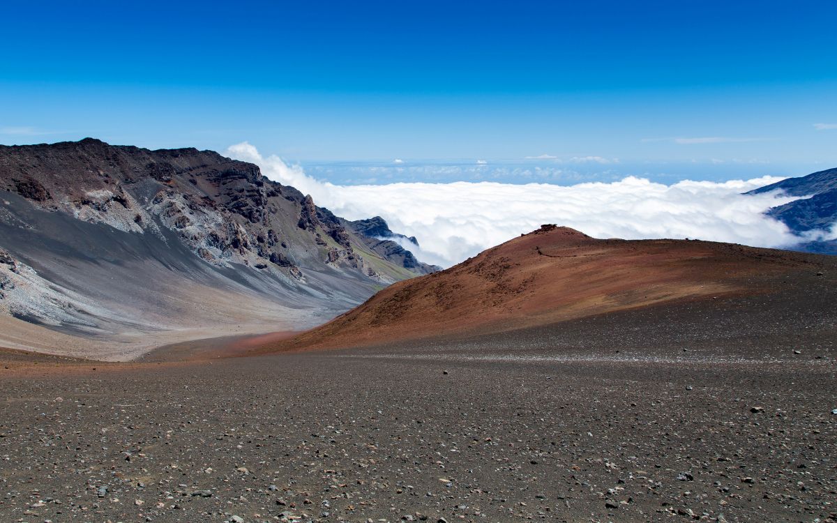 Haleakal, 多山的地貌, 高地, 荒野, 高原 壁纸 2880x1800 允许