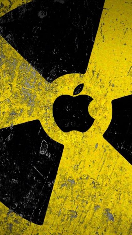 黄色的, 图形设计, 黑色的, Apple, 视觉艺术 壁纸 1080x1920 允许