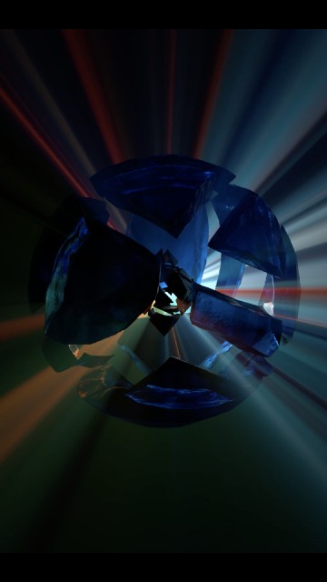 Image light, Gas, lens flare, circle, electric blue